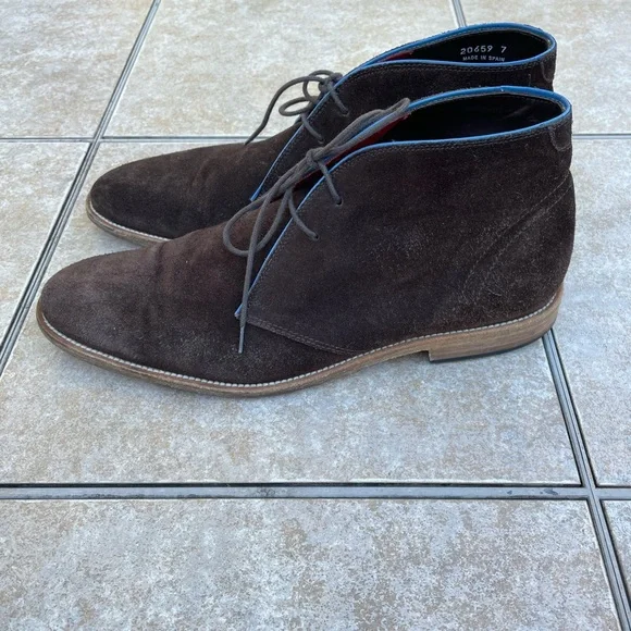 Suitsupply brown suede men boot